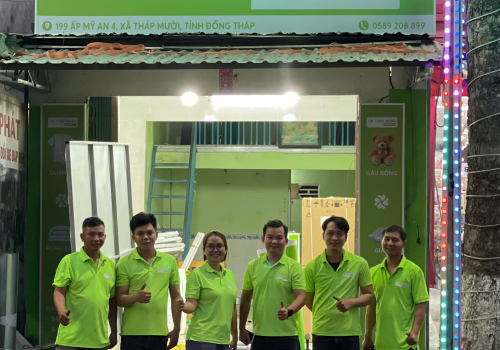 GIẶT SẤY CÔ TIÊN XANH