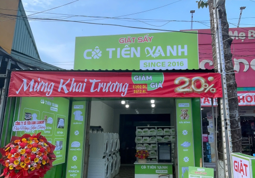 CHI NHÁNH CẦN THƠ - NHƯỢNG QUYỀN GIẶT SẤY CÔ TIÊN XANH