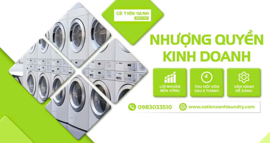 NHƯỢNG QUYỀN GIẶT SẤY CÔ TIÊN XANH