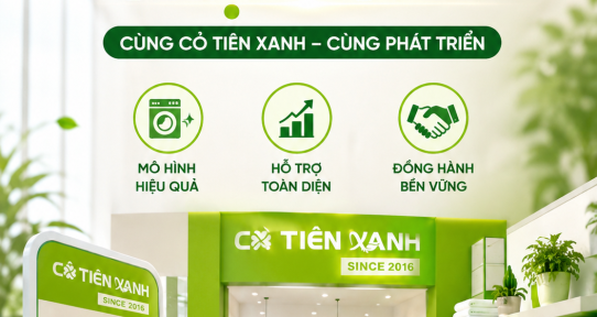NHƯỢNG QUYỀN GIẶT SẤY CÔNG NGHIỆP - MỞ RỘNG QUY MÔ, ĐÓN ĐẦU THỊ TRƯỜNG LAUNDRY
