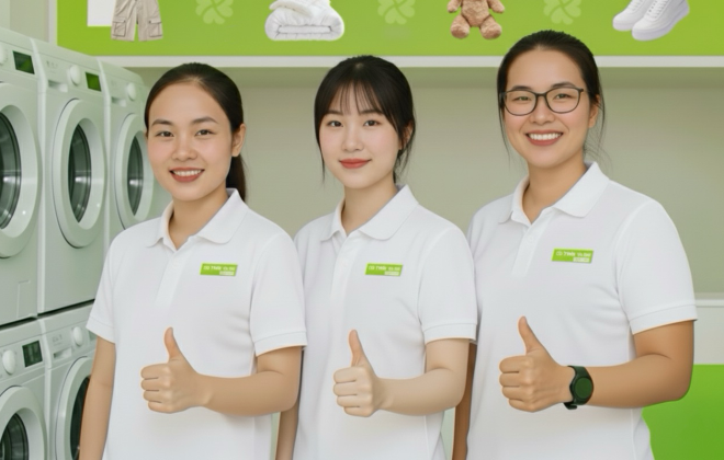 NHƯỢNG QUYỀN GIẶT SẤY