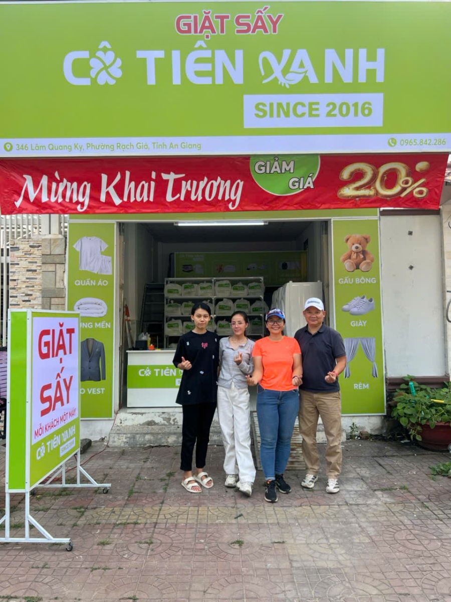NHƯỢNG QUYỀN GIẶT SẤY
