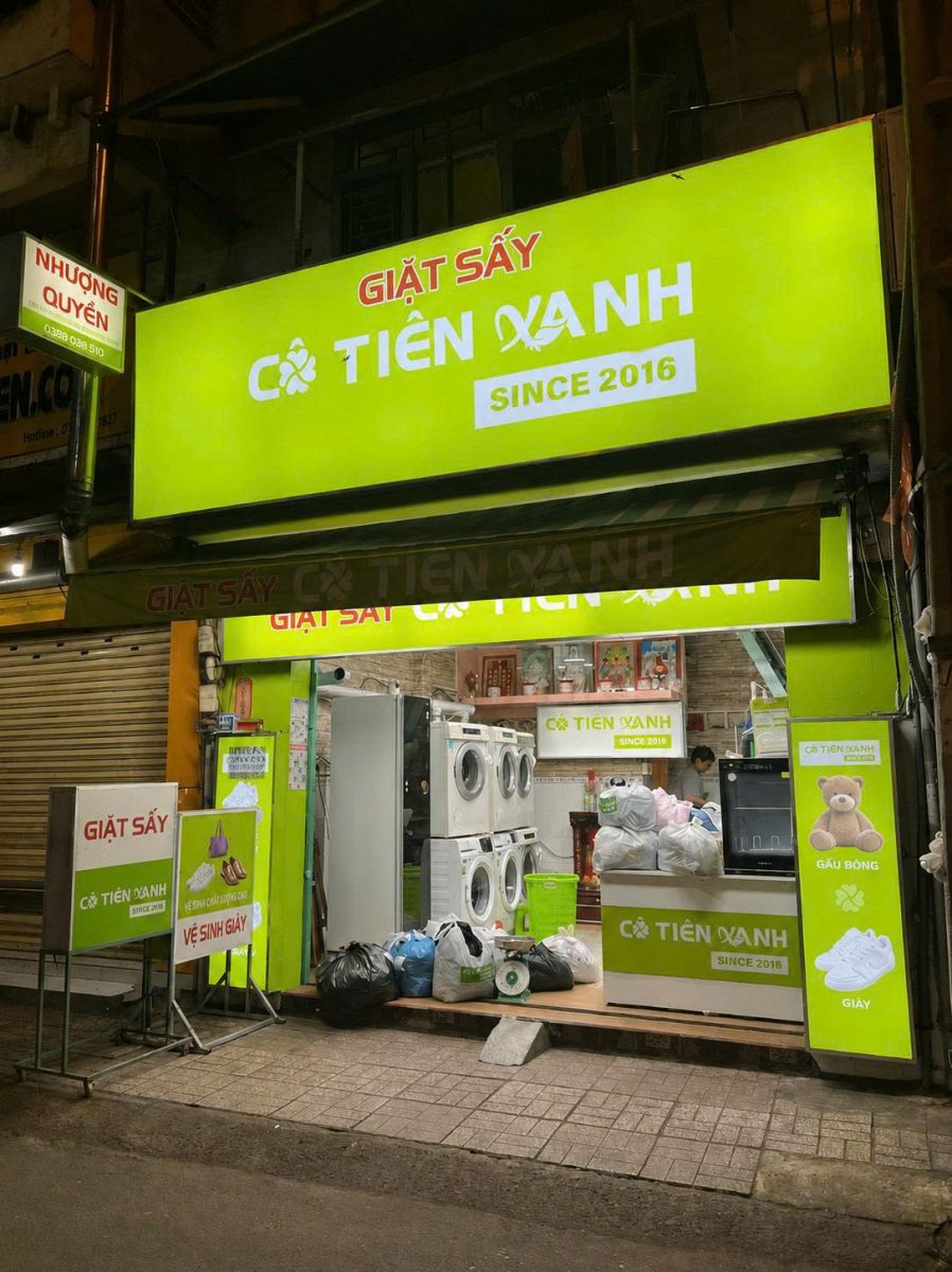 NHƯỢNG QUYỀN GIẶT SẤY